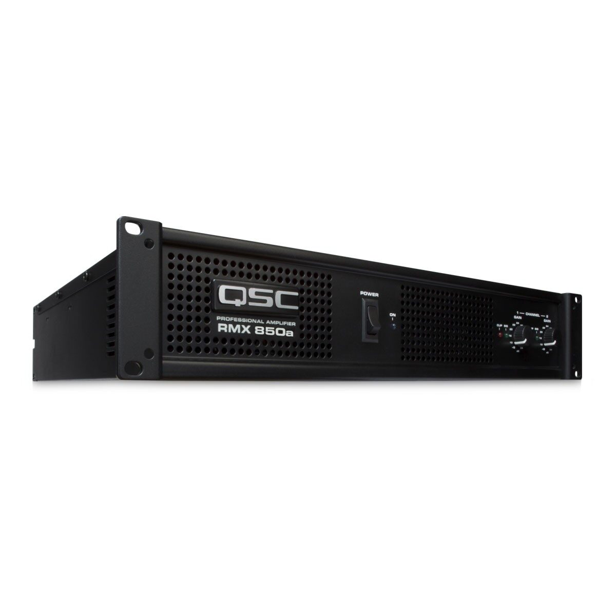 qsc-rmx850-1 QSC RMX850a 300 Watt 2 Channel Power Amplifier