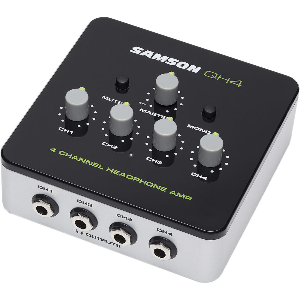 samson-qh4-4-channel-headphone-amplifier-1 Samson QH4 4-Channel Headphone Amplifier