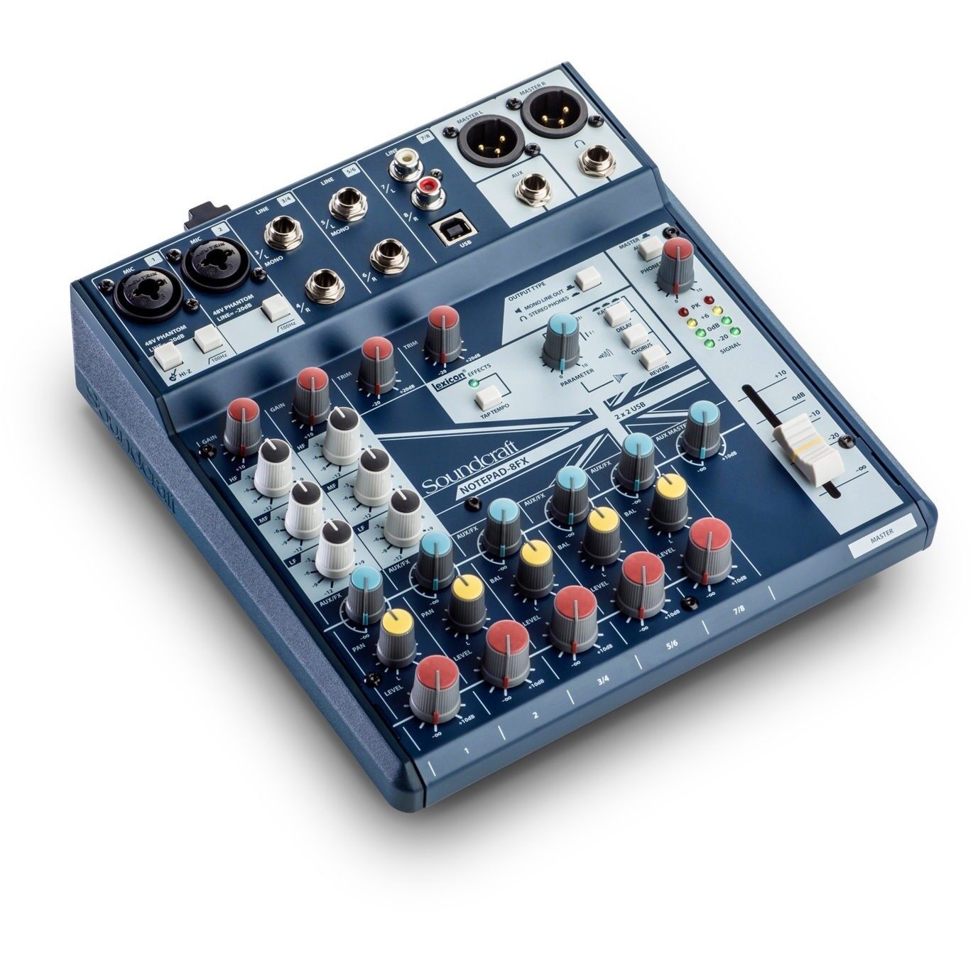 soundcraft-notepad-8fx-small-format-analog-mixing-console-1 Soundcraft NOTEPAD-8FX Small-Format Analog Mixing Console