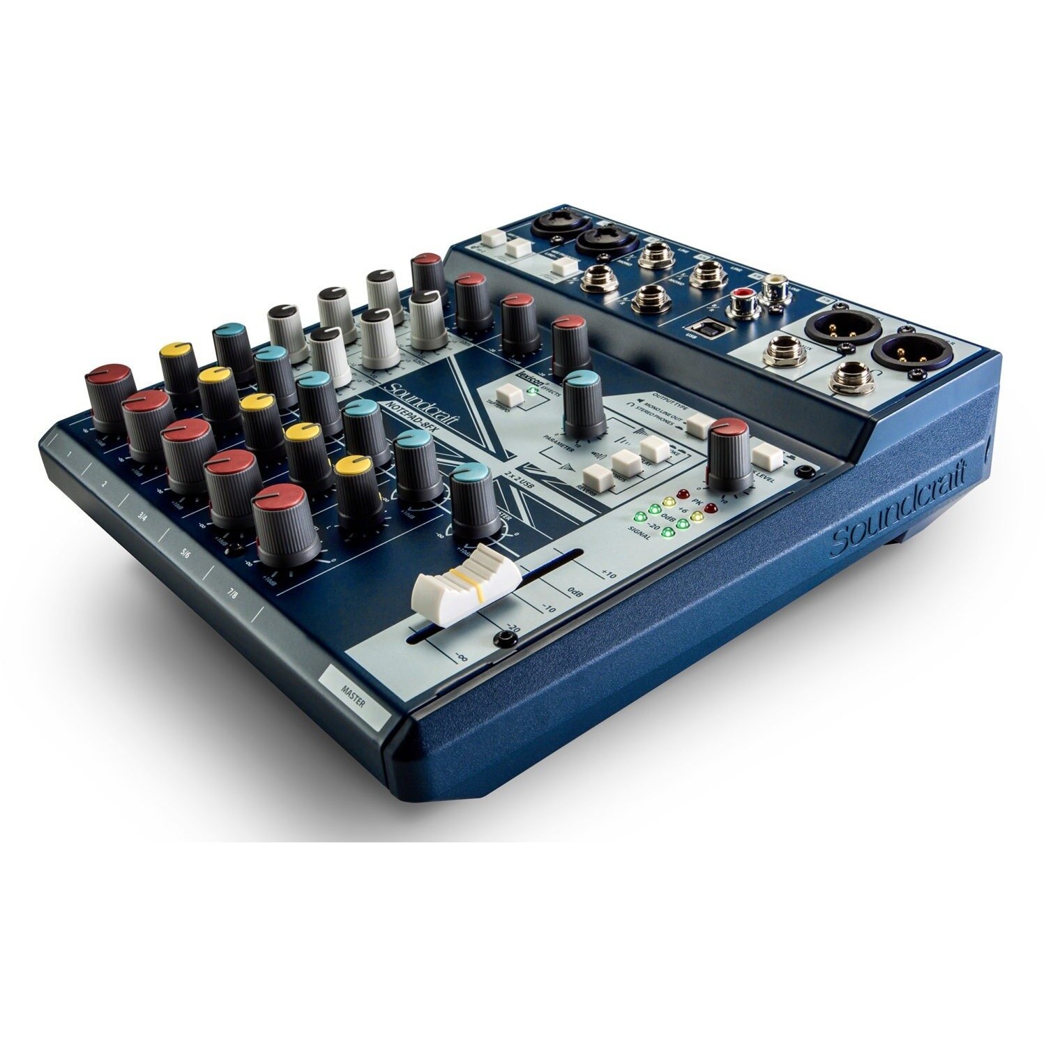 Soundcraft NOTEPAD-8FX Small-Format Analog Mixing Console Soundcraft NOTEPAD-8FX Small-Format Analog Mixing Console