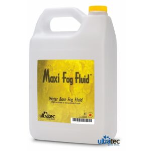 Ultratec CFF-2501-4PACK Maxi High Volume Water-Based Fog Fluid (4x 4 Liter Bottles)